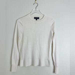 Banana Republic Merino Wool Cream Sweater